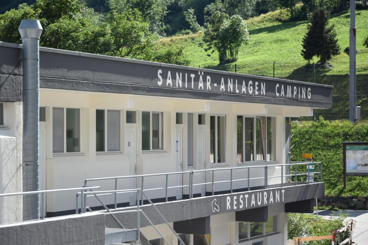 Campingplatz Mit Restaurant & Sportarena Leukerbad Kültér fotó